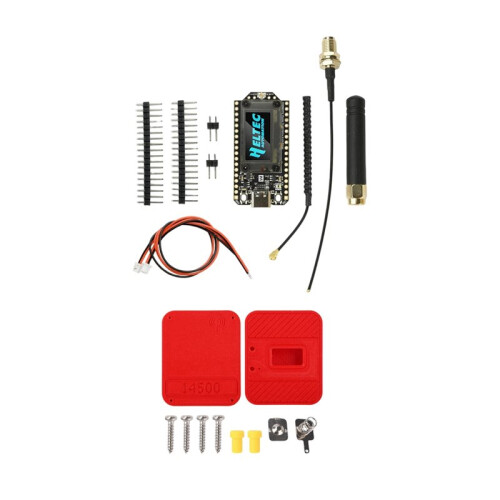 Meshtastic Heltec V4 SX1262 0.96inch OLED Solar Powered Mesh Network Low Power WiFi LoRa BLE Dev-Board A