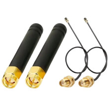 2PCS 868Mhz-915MHz Meshtastic LoRa Antenna with I-P-E-X1 to SMA Connector for Lora Board Lora32 V4 WiFi Lora32
