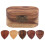 Wooden Guitar Pick with Storage Box Guitar Solid Wood Picks 1
