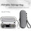 For  OSMO Pocket 4 Portable Carrying Case Hard Shell Protective Case with Hand Strap Protector Accessories 7