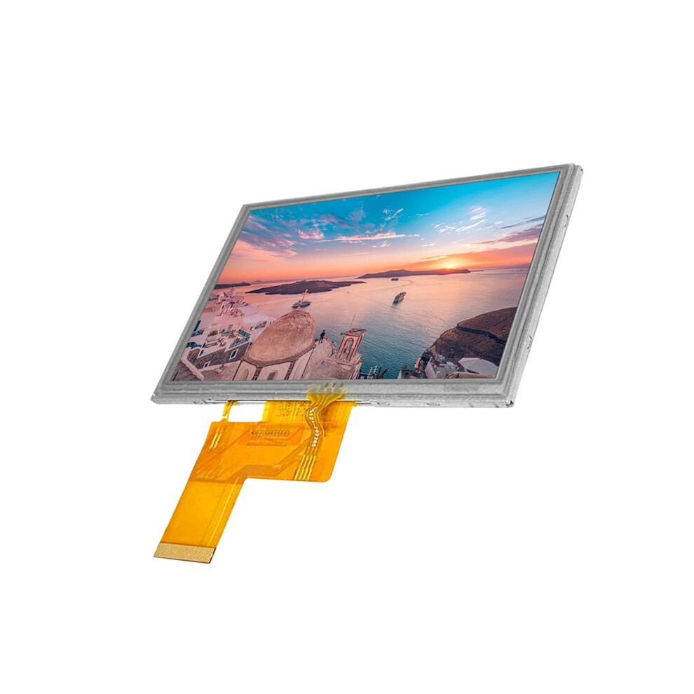 4.3 Inch Tft Lcd Display 800X480 Rgb Ips Full View 40Pin Driver St7611 Resistance Touch Screen Moudle 4711465519667