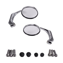 Niversal Motorcycle 8mm 10mm Mirror for Cafe Racer Street Race Scooter Handlebar Parts Traffic Rearview Side Mirror