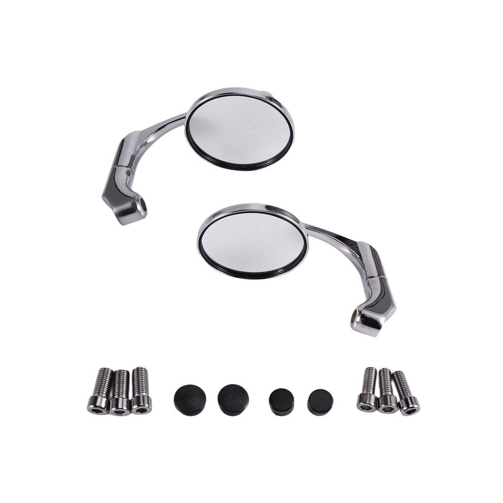 Niversal Motorcycle 8Mm 10Mm Mirror For Cafe Racer Street Race Scooter Handlebar Parts Traffic Rearview Side Mirror 4713990532395