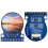 5PCS 0.71" Round TFT Display Development Board 160x160 SPI Full Color Module GC9D01 Driver Round Screen 3