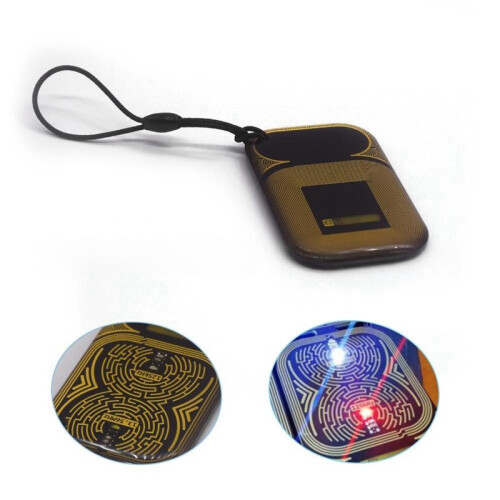 2PCS Proxgrind RFID Field Strength Test Card RF Detector Frequency Detection Epoxy Keychain IC ID Access Reader 1