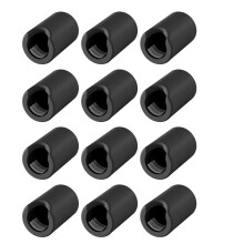 12 Pack Silicone Corner Protector Handles, Silicone Drawer Handle Protectors, for Furniture Table Drawer Wardrobe