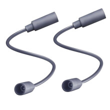 Lot de 2 Connecteurs Femelles-Femelles pour Câble CC, Adaptateur Secteur Étanche pour Starlink , Rallonge de Câble D'Alimentation