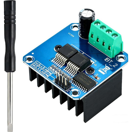 BTS7960 43A High Power Motor Driver Module Compatible for   Car