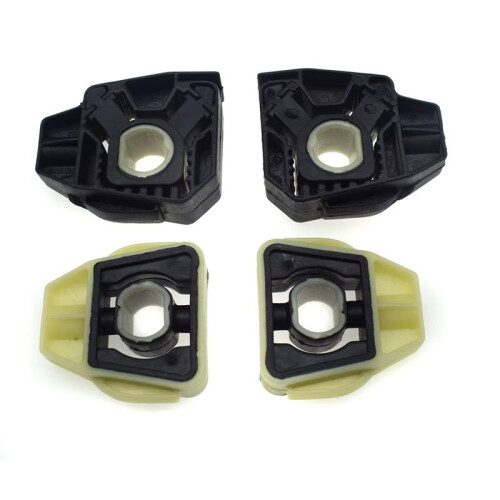 For  Beetle   4PCS Upper & Lower Radiator Mounts Bracket 1J0806155E,1J0806157F