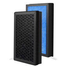 Cabin Air Filter for Model 3 Model Y 2016-2025, 3-in-1 True HEPA & Activated Carbon, 2 Pack Accessories