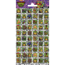(1 Sticker Sheet) Mutant Ninja Turtles Mini Stickers Sheet 102 x 200mm