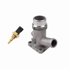 11118619408 13627580635 Aluminum Engine Cooling Pipe Coolant Connector with Sensor for B58 F22 F23 F30 F31 F32 F33