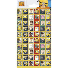 (1 Sticker Sheet) Minions Despicable Me 4 Sheet of 60 Mini Stickers