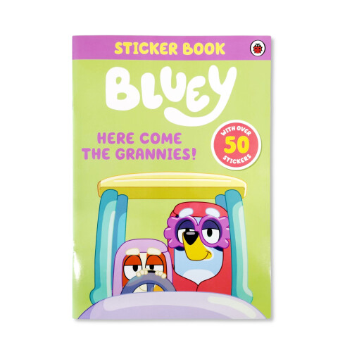Bluey: Here Come The Grannies! Sticker Book