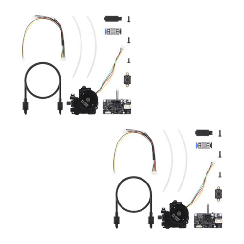 2PCS voor  TPU P2S/H2/P1/X1 Serie Voedingsassistent Module Voedingsassistent Module 3D Printer Accessoires