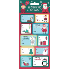 North Pole Christmas Gift Labels
