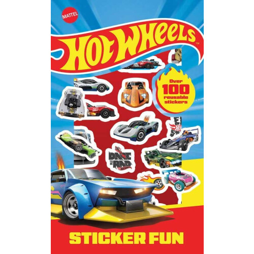 (1 Sticker Book) Hot Wheels Sticker Fun