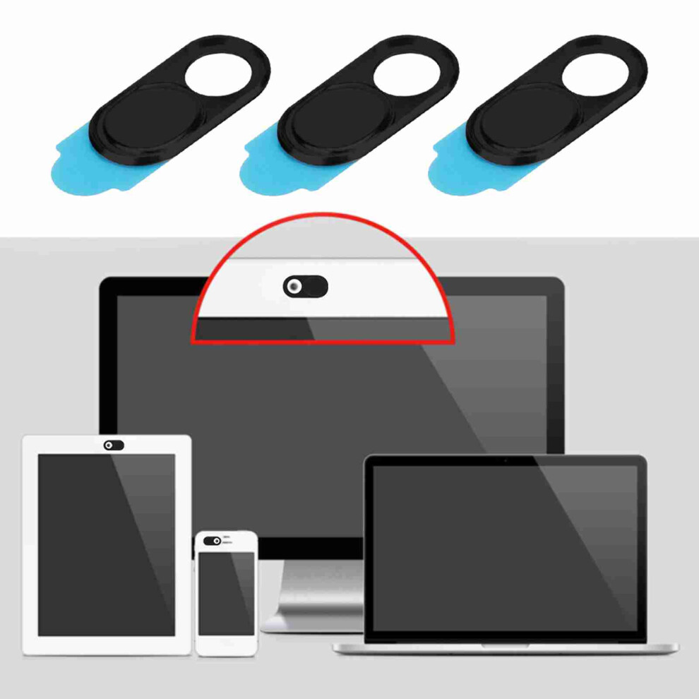 Webcam Privacy Protectors 3 Silver 7055741914850