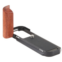 JLWIN X-T30III Wooden L-Shape Side Handle Grip for  X-T30 III Camera Quick Release Arca Swiss Tripod Mount Plate