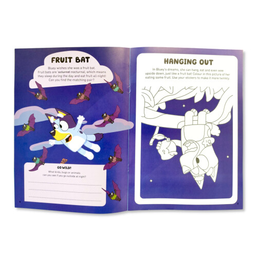 Bluey: I Wanna Play This Much Sticker Book 2