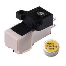 AT3600L Magnetic Cartridge Stylus+Cleaning Glue Kit LP Vinyl Record Player Needle for Turntable Phonograph Platenspeler