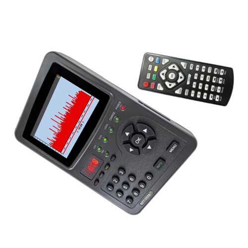 Localizador de Satélite Digital de 3,5 Polegadas DVB-S2/T2/CH Portátil Multifuncional para Teste de Sinal de Satélite HD 2026 1