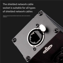 1Pair 4CH XLR to RJ45 Network Cable Extender Support Cat5e Cat6 for Microphone DMX512 Stage Light 6.35 Female