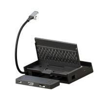 For  Stand Docking Station with USB C Hub for / X Ally Detachable Design Portable Docking Station A