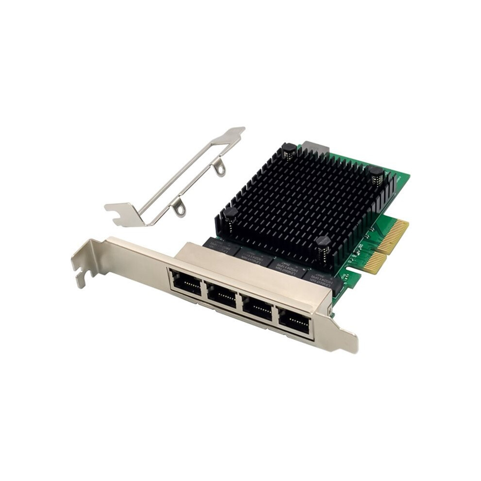Rtl8125b 2.5G Netowrk Card Pcie X4 Server Quad Gigabit Ethernet Adapter 4 Pcie Rj45 Lan 10/100/1000/2500Mbps 4712444420547