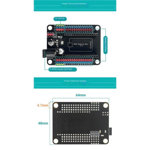 ESP32-DevKit-32E Development Board 30PIN TypeC WIFI+ Dual Core CPU Wireless Module ESP8266 B 2