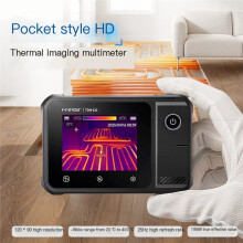 2-in-1 Thermal Imaging Multimeter Temperature Tester 2.8" Touchscreen Display 120x90 Resolution -20C to 400C