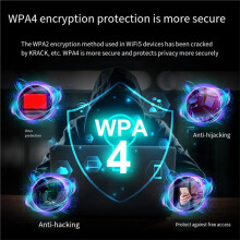 EDUP BE200 WiFi 7 PCIe Network Card 8774Mbps WPA Tri-Band 2.4/5/6GHz with 5.4 for Stable High-Speed