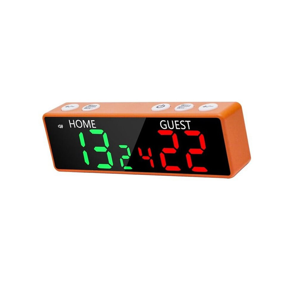 Digital Scoreboard Portable Wireless Electronic Scoreboard With Buzzer 6-Digit Display For Cornhole Basketball 4712450056037
