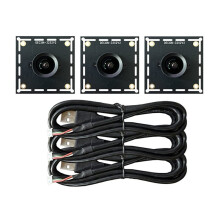 3PCS GC2053 2MP 1080P USB Camera Module 100-Degree USB Free Drive with 1m Cable USB Camera