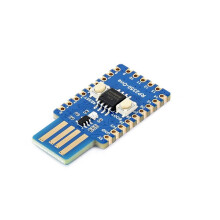 Waveshare RP2350-One Onboard PCB Typ-A Stecker 4MB Flash MCU Board für Raspberry Pi RP2350A Dual-Core Dual-Architektur