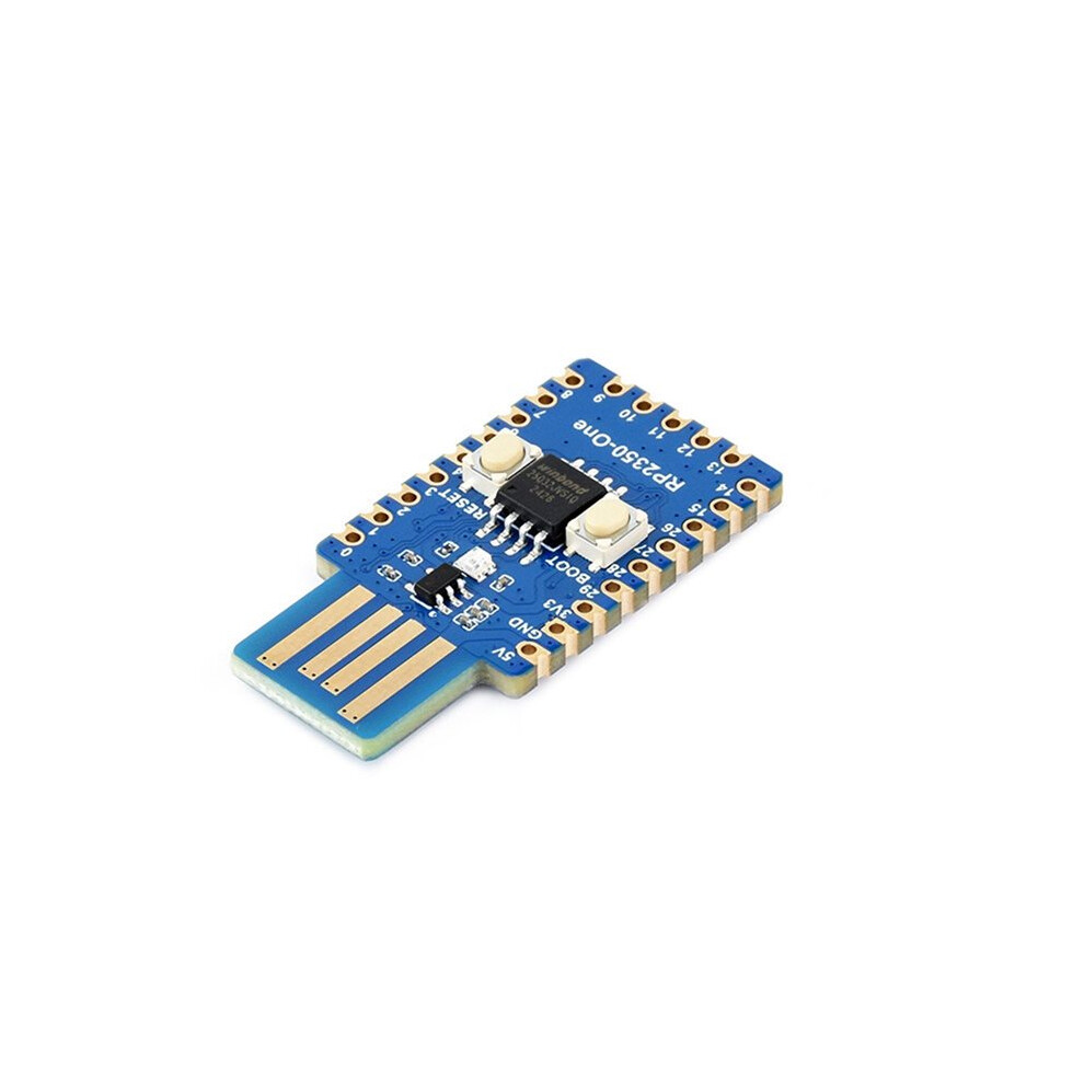 Waveshare Rp2350-One Onboard Pcb Type-A Plug 4Mb Flash Mcu Board For Raspberry Pi Rp2350a Dual-Core Dual-Architecture 6032048535767