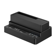 M.2 NVMe/2.5/3.5" SSD Docking Station USB 3.2 Multi-Bay Drive Reader with One-Touch Offline Cloning