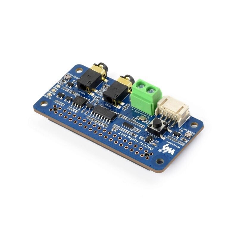 Waveshare DA7212 I2S Audio Board for Raspberry Pi Stereo Encoding ...