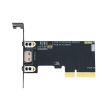 PCIe 4.0 X4 to Oculink SFF8611/8612 Adapter Card PCIE 4.0 SSD U.2 OCUlink Adapter Card PC Accessories