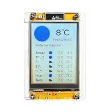Aura NerdMinering NMMiner ESP32 with 2.8inch Display Crypto Solo Lottery NMMiner BTC
