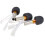 3er Set 3D-Druckerdüse für EasyThreed K9 3D-Drucker Teile 0,4 mm 1