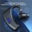 V9 Digital Display Headset Headphone Handsfrees Wireless Ear Hook Earphone Noise Reductions and Sweat Proof 6