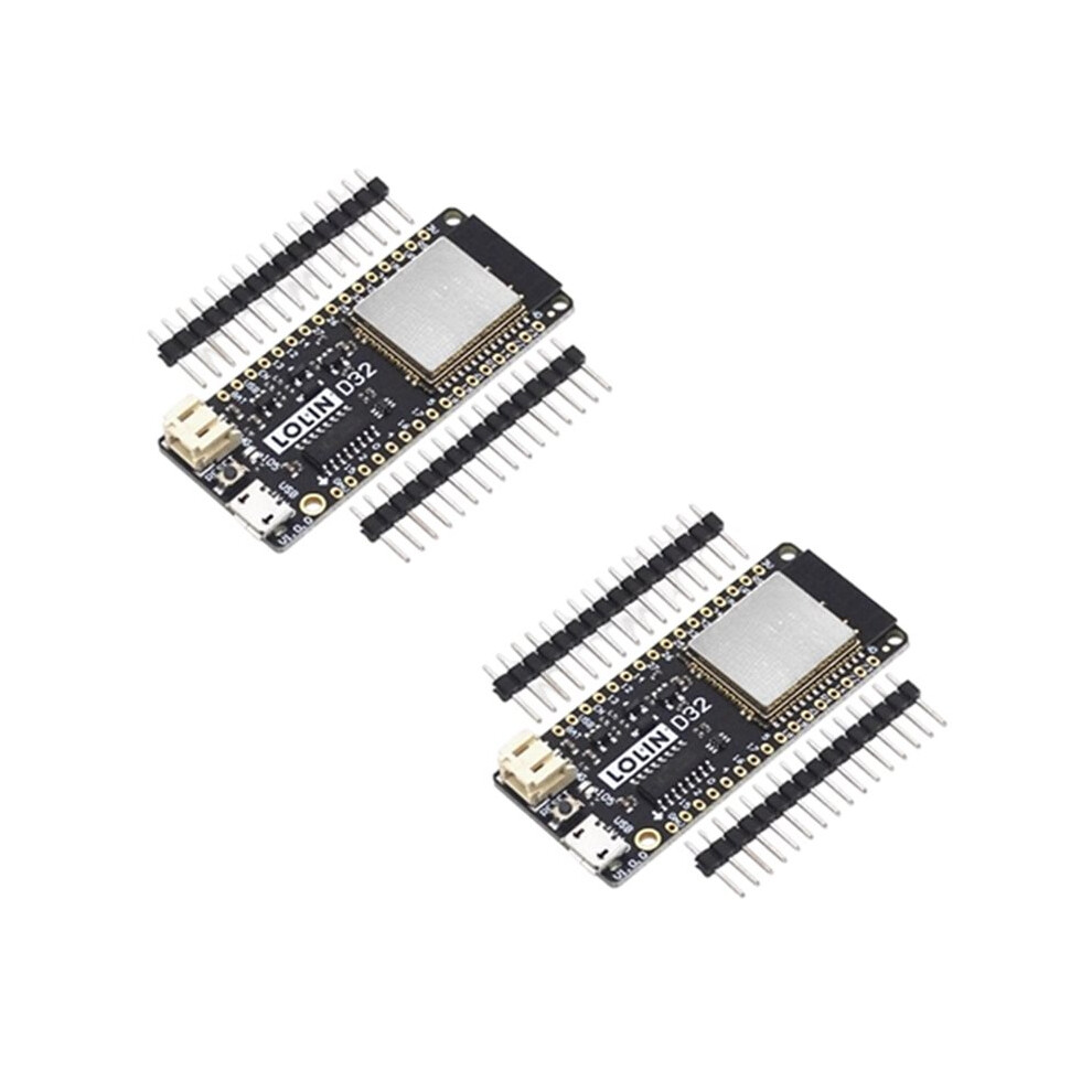 2Pcs Lolin D32 V1.0.0 Wifi Development Board Esp32 Esp-Wroom-32 4Mb Flash For Micropython 6033382787751