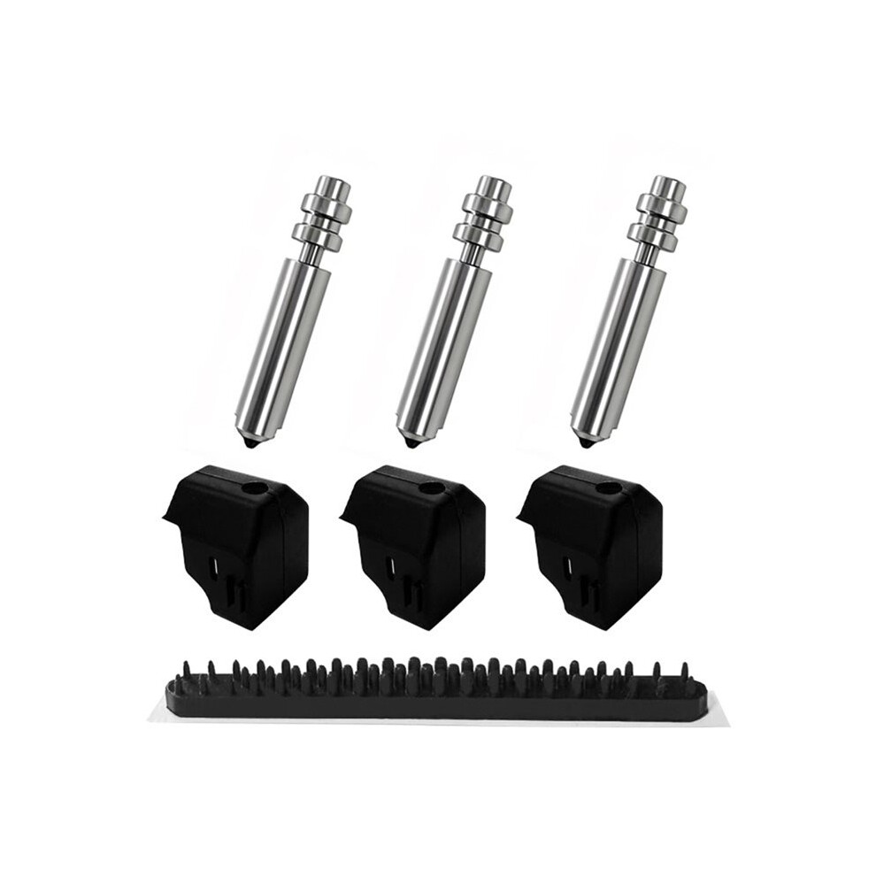 Saudism For Kobra X Heatbreak +Silicone Kits Sock Kx One-Piece Hotend Bimetal Nozzles Resist 300C Hotend 0.6Mm