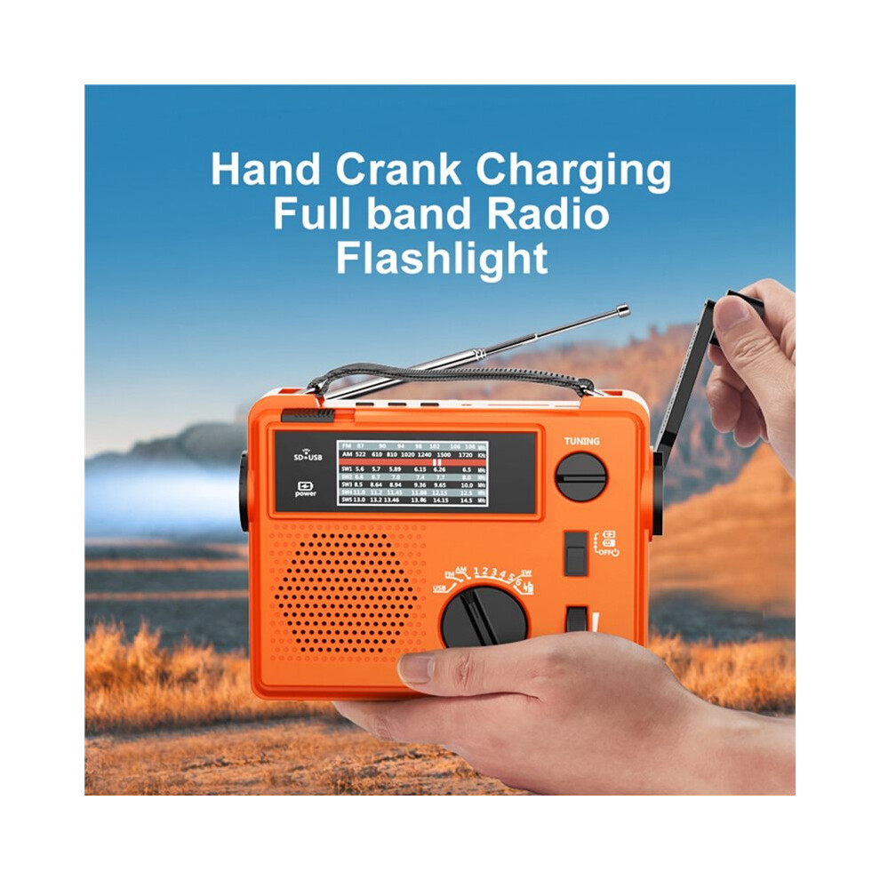 Portable Am Fm Radio With Best Reception Ac Battery Operated Speaker Large Tuning Knob Earphone 4711502364557