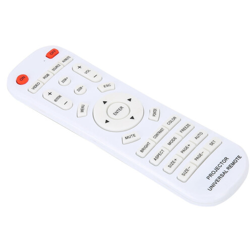White Projector Remote Control Replacement