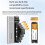 MAIWO CASE per SSD M.2 NVME, BOX ESTERNO per SSD con USB 3.1 GEN2 A 10 GBPS e USB C 5