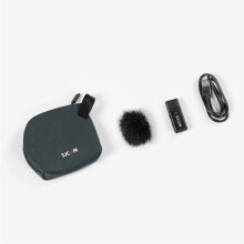 SJCAM M4 Wireless Lavalier Microphone for SJ6 Ultra and SJ30 Action Camera Clear Voice Recording 4-Hour Battery Life