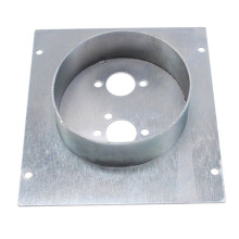 Placa de Montaje de Calentador Diésel de 40 mm, Torreta Plana de Acero Inoxidable para Focus 2005-2008, Focus C-Max 03-07, 08-12