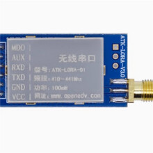 2 Modules Sans Fil LORA ATK-LORA-01, Communication par Port Série TTL, SX1278, 410-441 MHz, Portée 3000 M